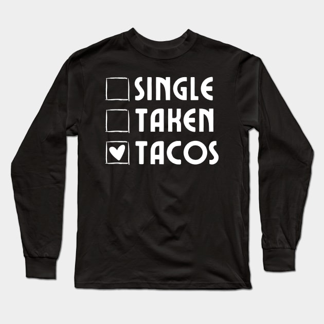 tacos-lover Long Sleeve T-Shirt by DewaJassin